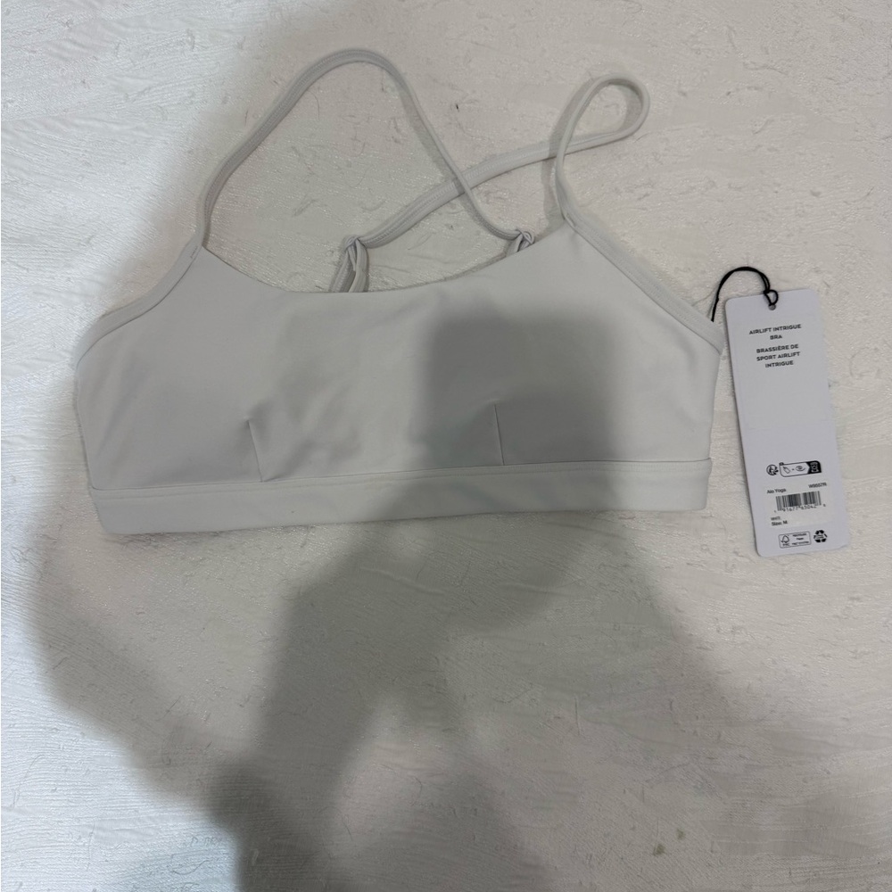 Alo Yoga Airlift Bra White